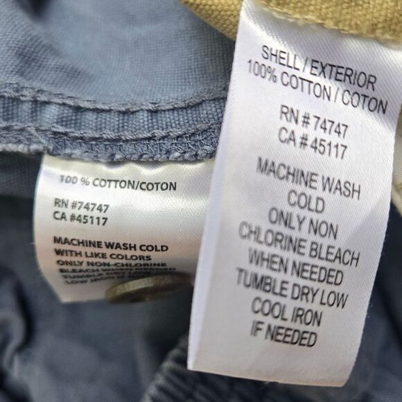 Red Head Men's Shorts 2 Pair Cargo Tan And Blue Size 40 - Picture 4 of 10